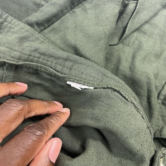 Zara Wide Leg Cargo Pants Comfort Soft Knit Wide Leg Y2K Baggy Gorpcore LARGE - Picture 11 of 14